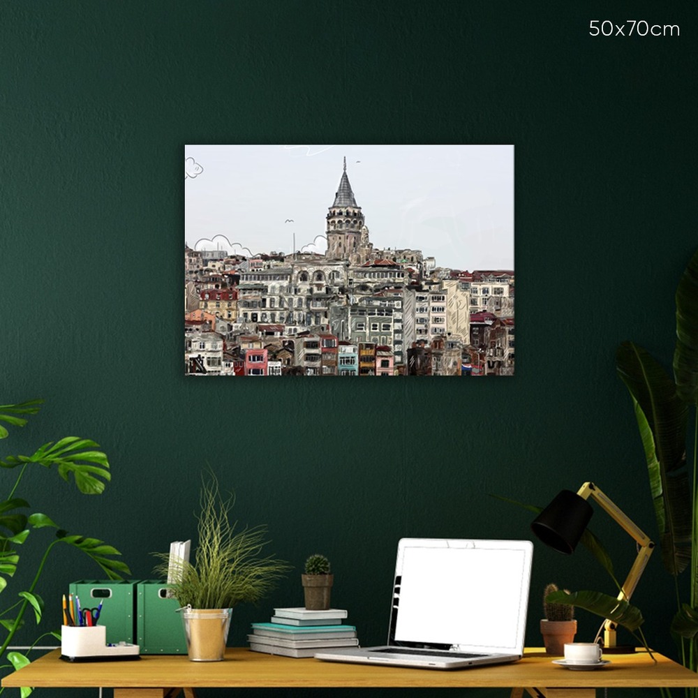 Galata Kulesi - 35x50cm
