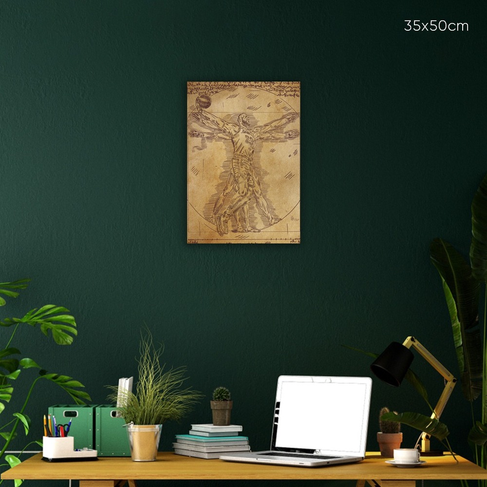 LeBron Da Vinci - 35x50cm