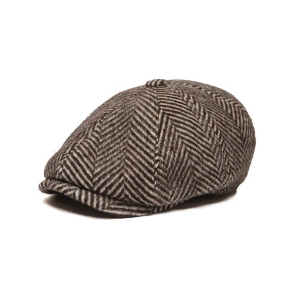 Unisex Ekoseli İngiliz Gatsby Kasket Şapka | Hat Factory