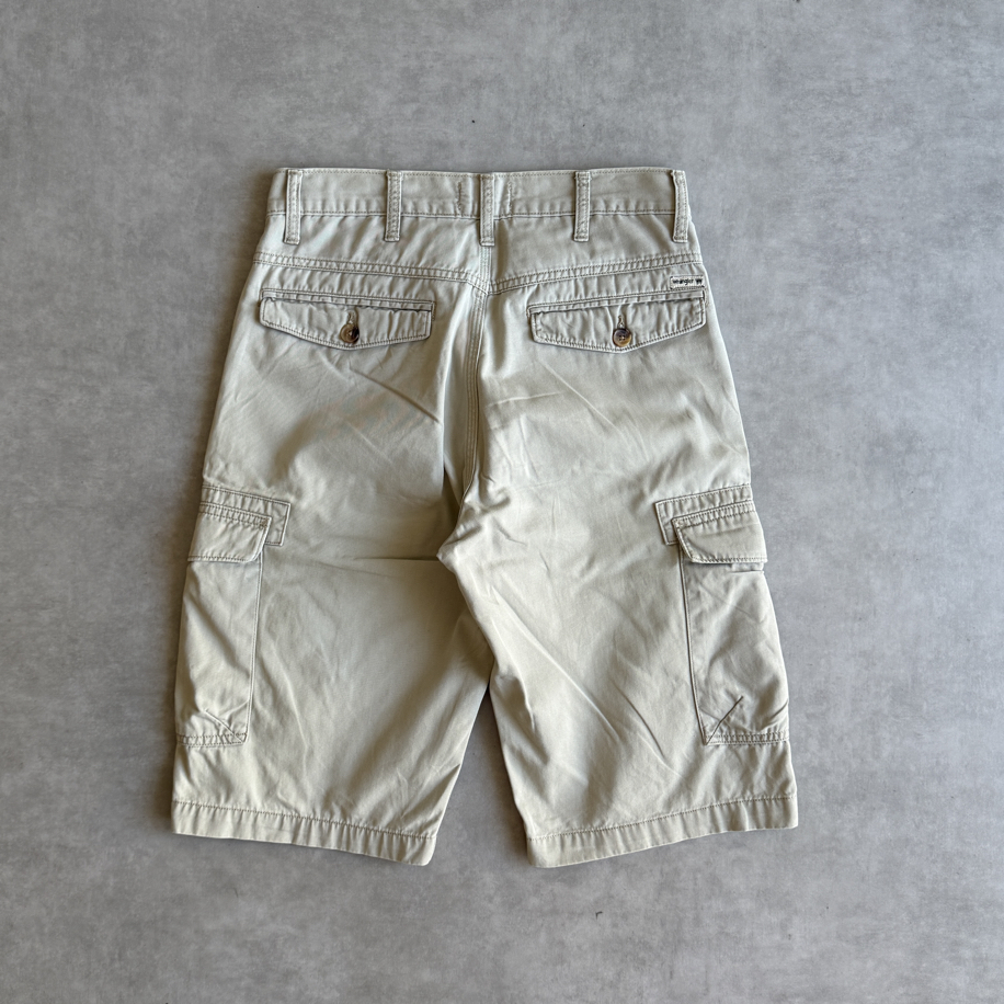 (W29) Wrangler Vintage Kargo Bej Şort