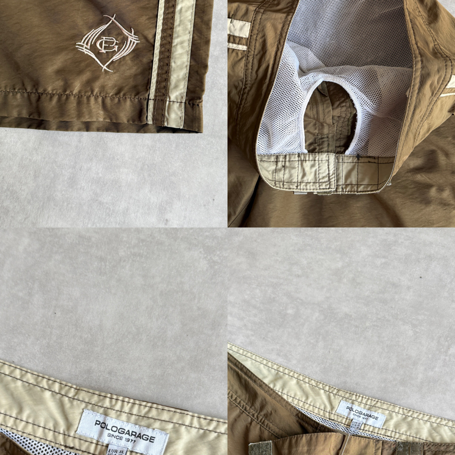 (L/XL) Vintage Polo Garage Deniz Şortu