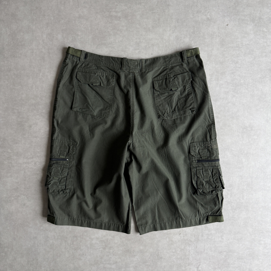 (W42) Vintage Billabong Haki Kargo Şort
