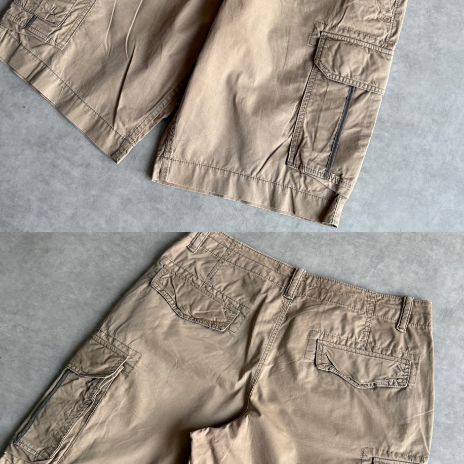 (W33) GAP Orijinal Vintage Bej Kargo Şort