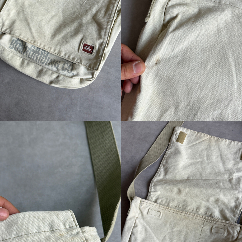 Vintage Orijinal Quick Silver Postacı Çanta