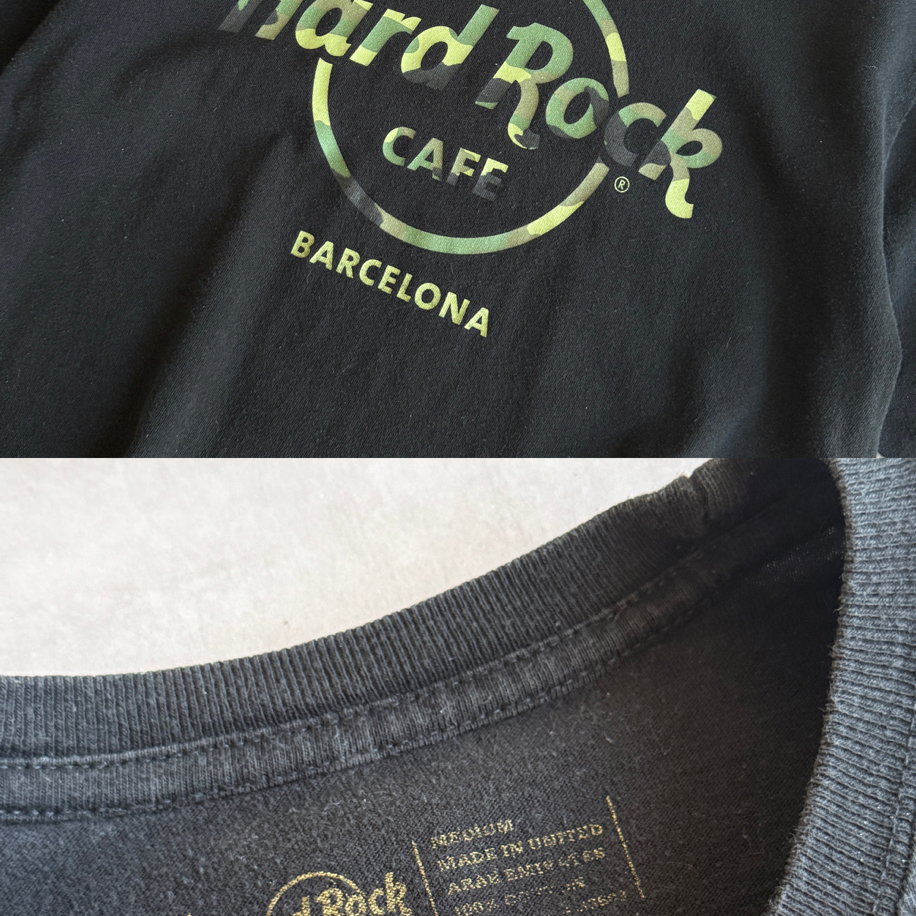 (S/M) Hard Rock Barcelona Vintage Tshirt