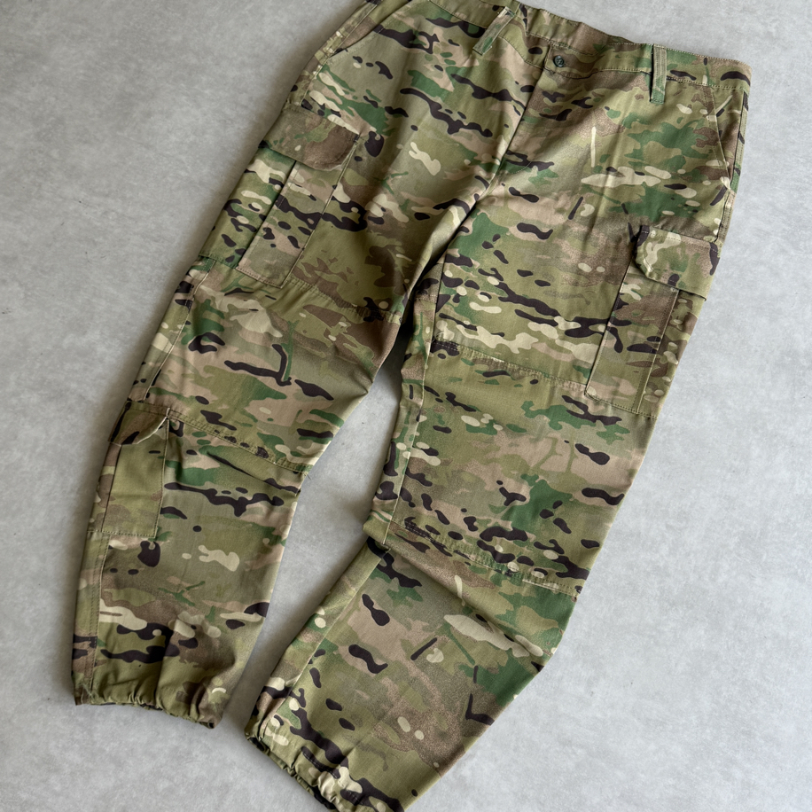 (W40) Kamuflaj Kargo Pantolon