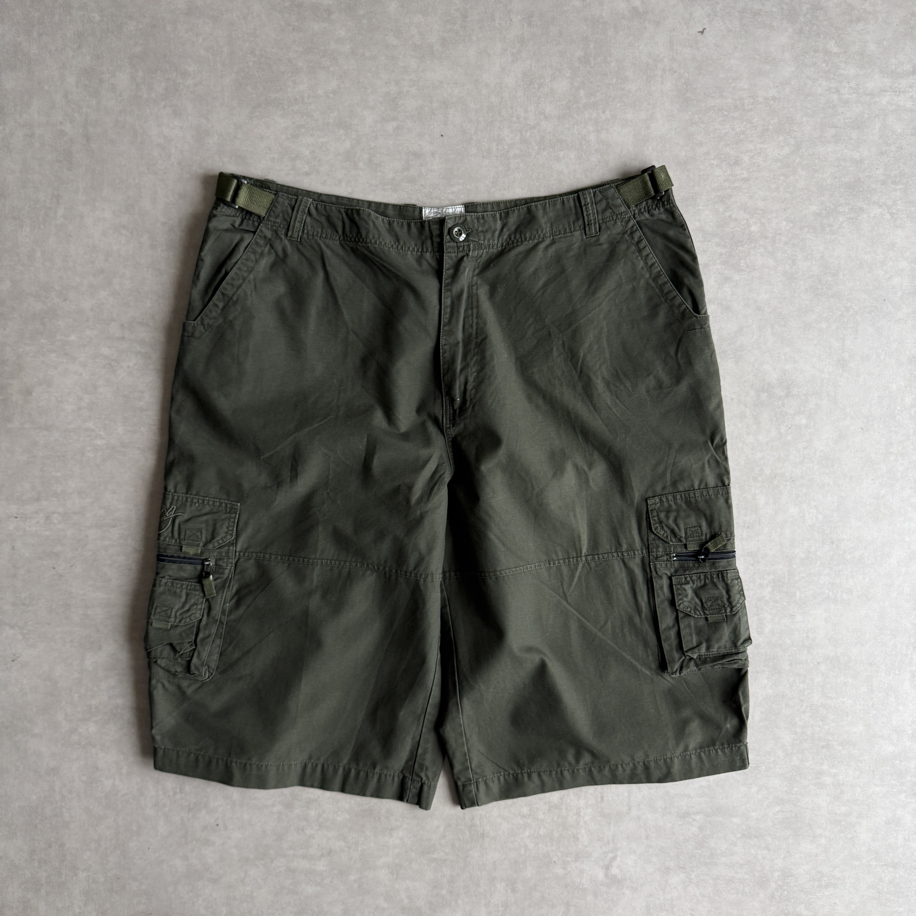 (W42) Vintage Billabong Haki Kargo Şort