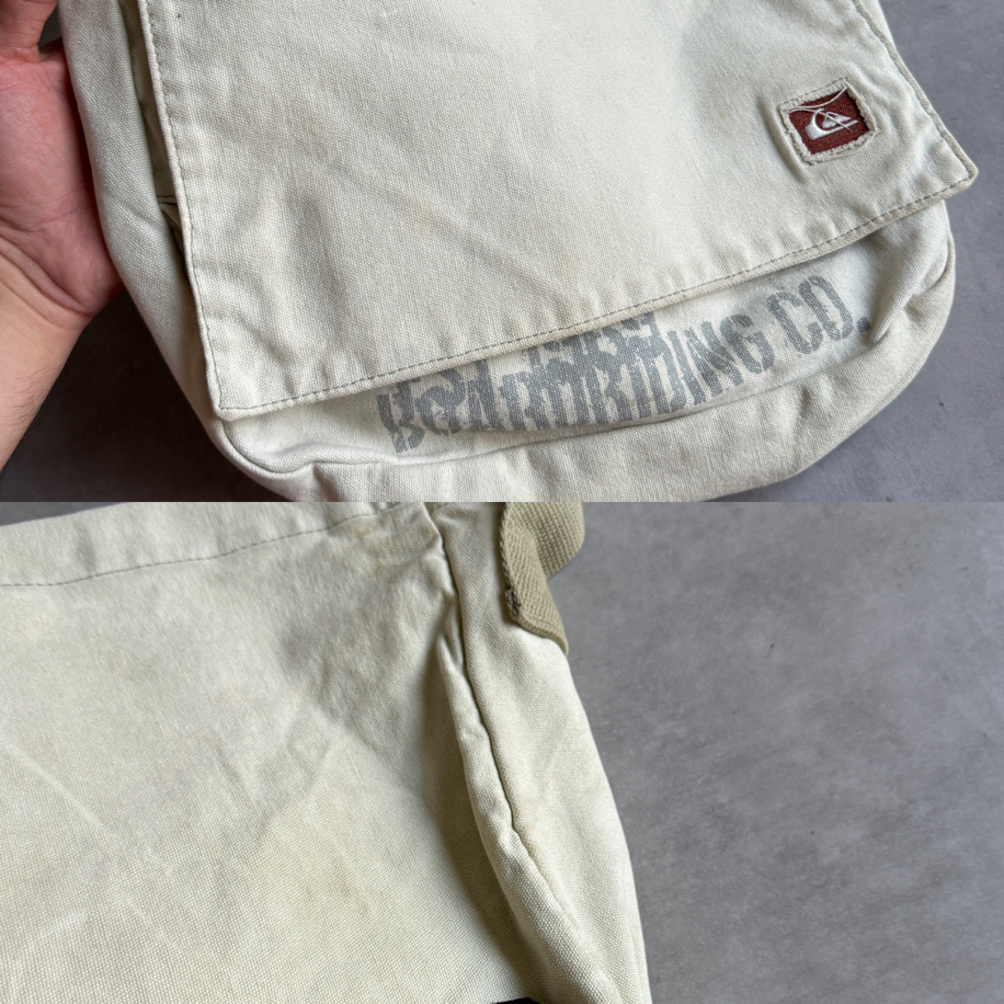 Vintage Orijinal Quick Silver Postacı Çanta