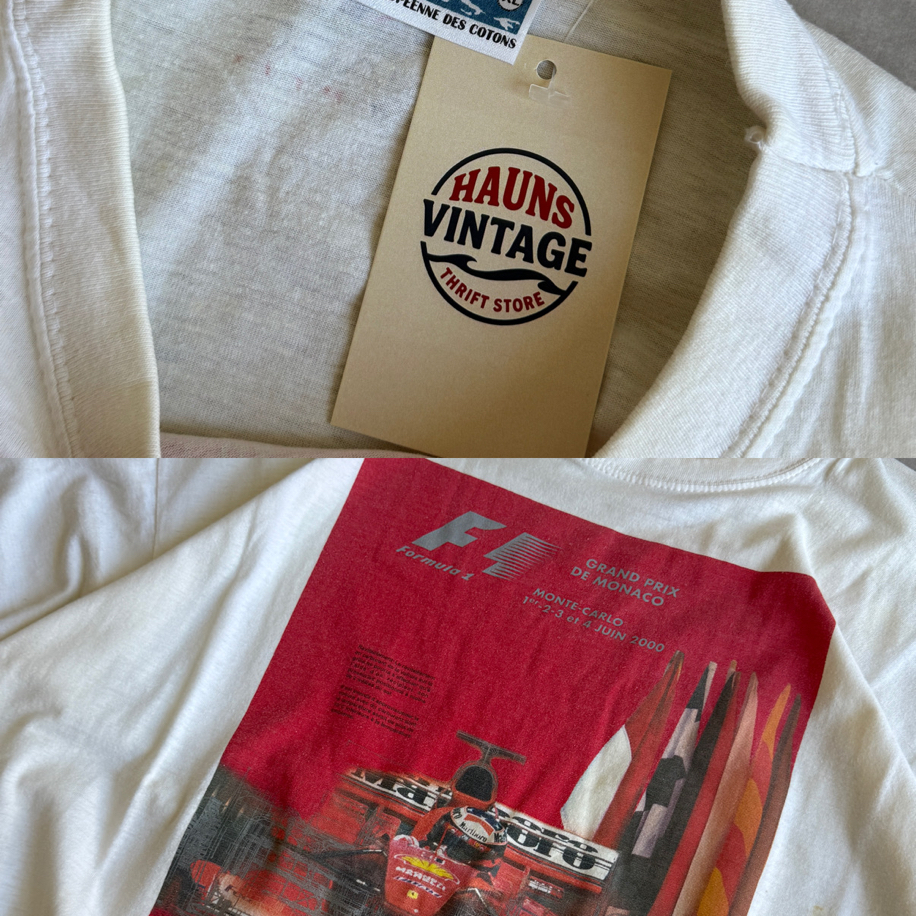 (L/XL) Grand Prix De Monaco 00’s Vintage Tshirt