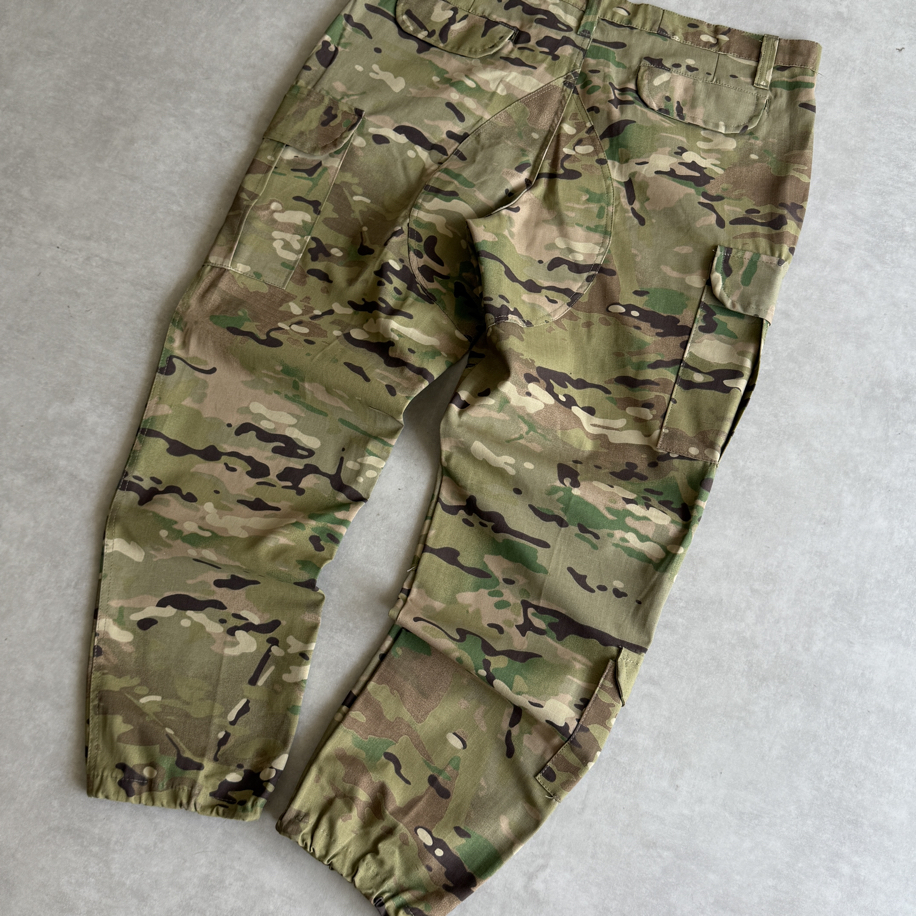 (W40) Kamuflaj Kargo Pantolon