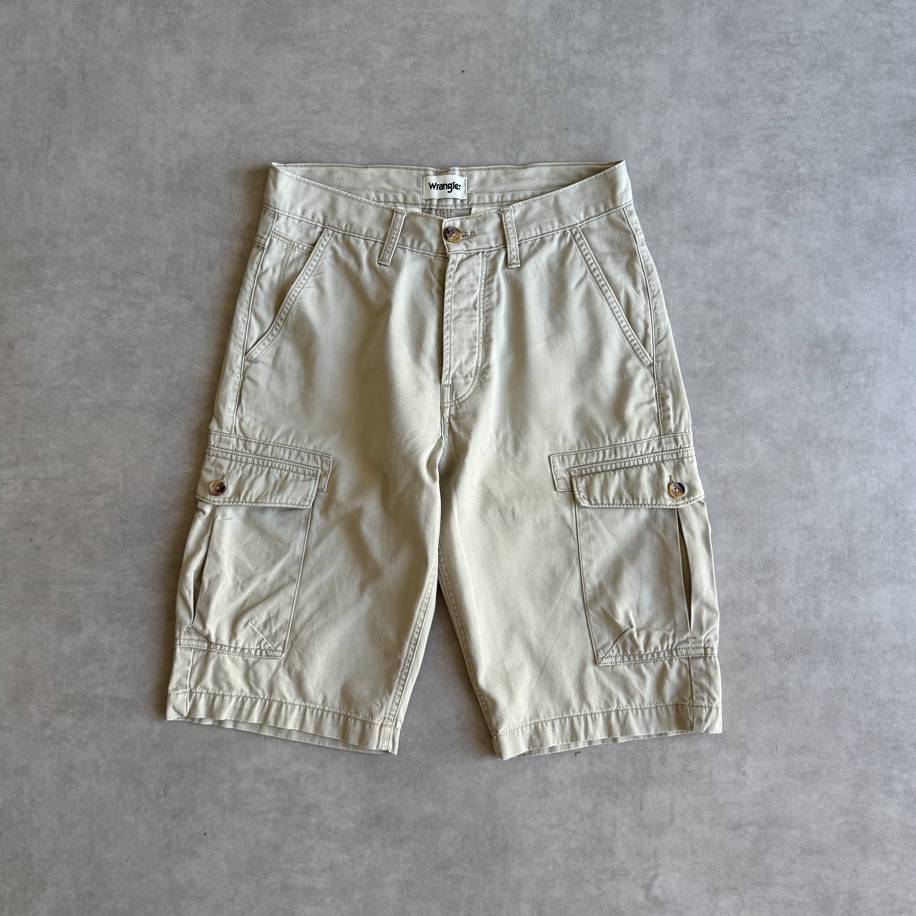(W29) Wrangler Vintage Kargo Bej Şort