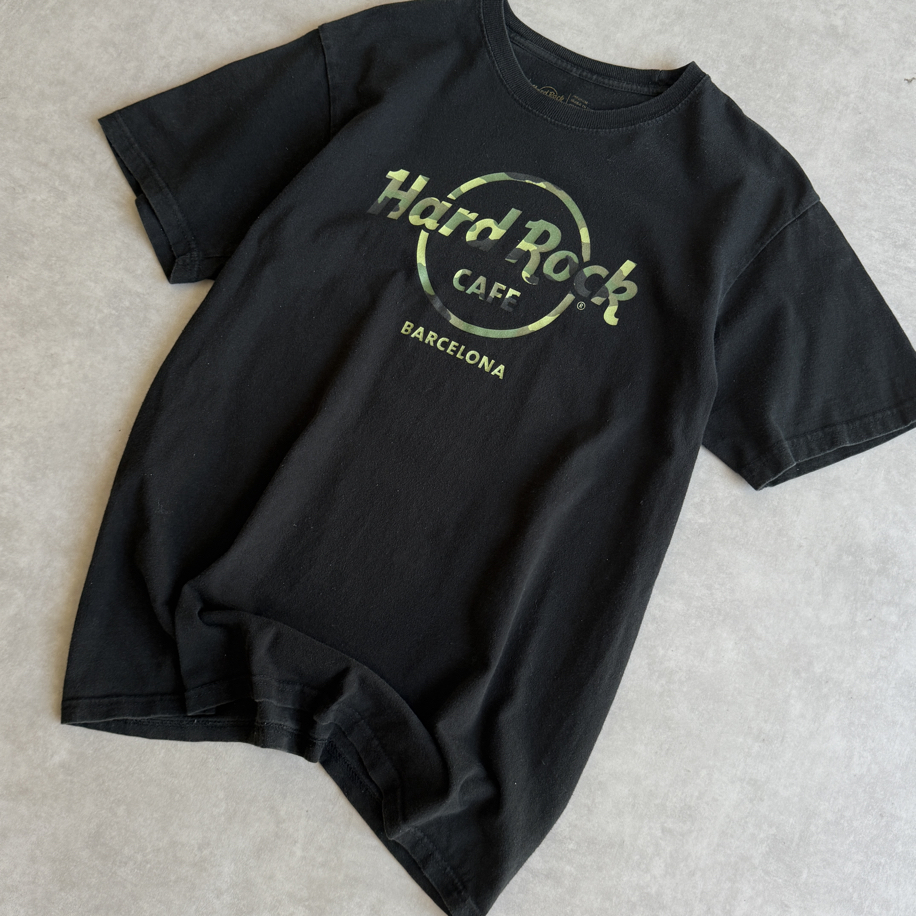 (S/M) Hard Rock Barcelona Vintage Tshirt
