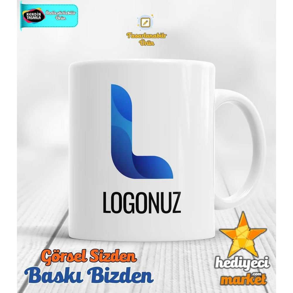 Kurumlara Özel Beyaz Kupa Bardak - HM-01-00008-01