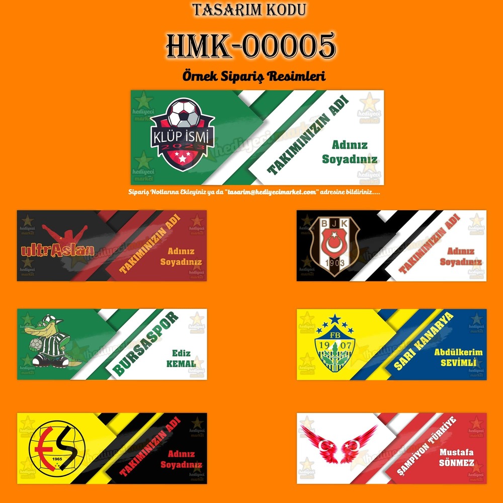 Taraftarlara Özel Tasarlanabilir Beyaz Kupa Bardak - HMK-00005 - HM-01-00046-01