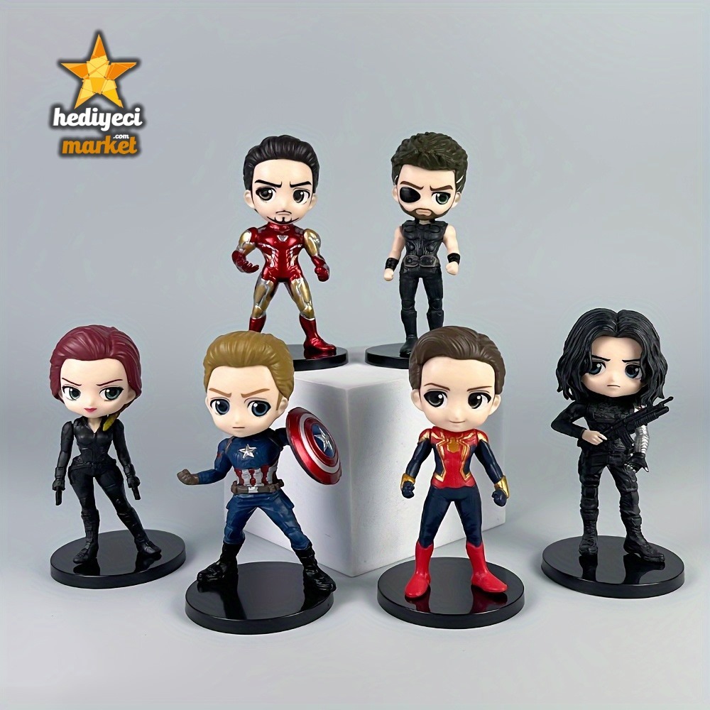 Marvel Avangers (Yenilmezler ) 10cm Anime Figürleri || HM-05-00172-01
