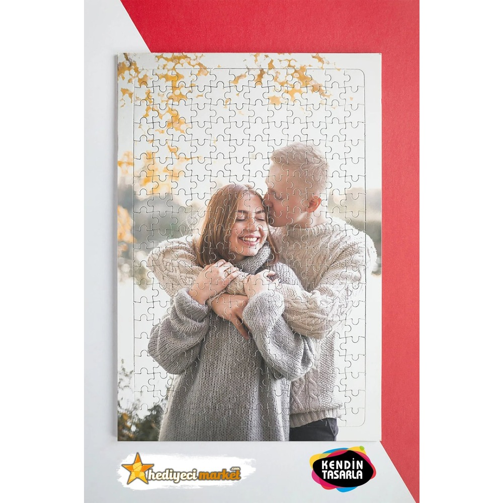 Kişiye Özel Tasarlanabilir 240 Parça A3 Puzzle - HM-04-00058-01