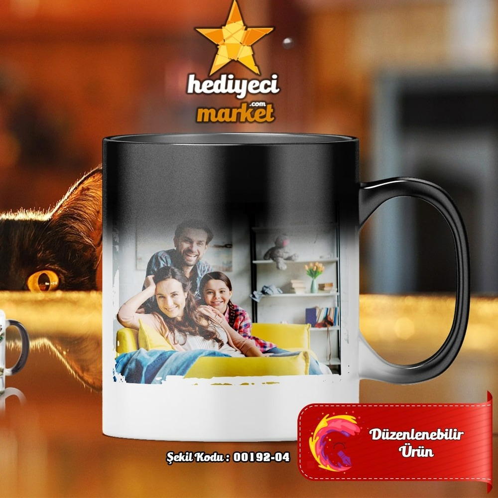 Kişiye Özel Sihirli Kupa Bardak - 00192-04 - HM-01-00026-01