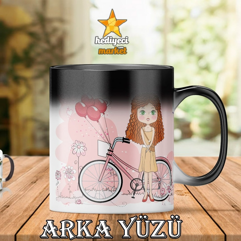 Kadınlara Özel Sihirli Kupa Bardak - HMK-00001 - HM-01-00039-01