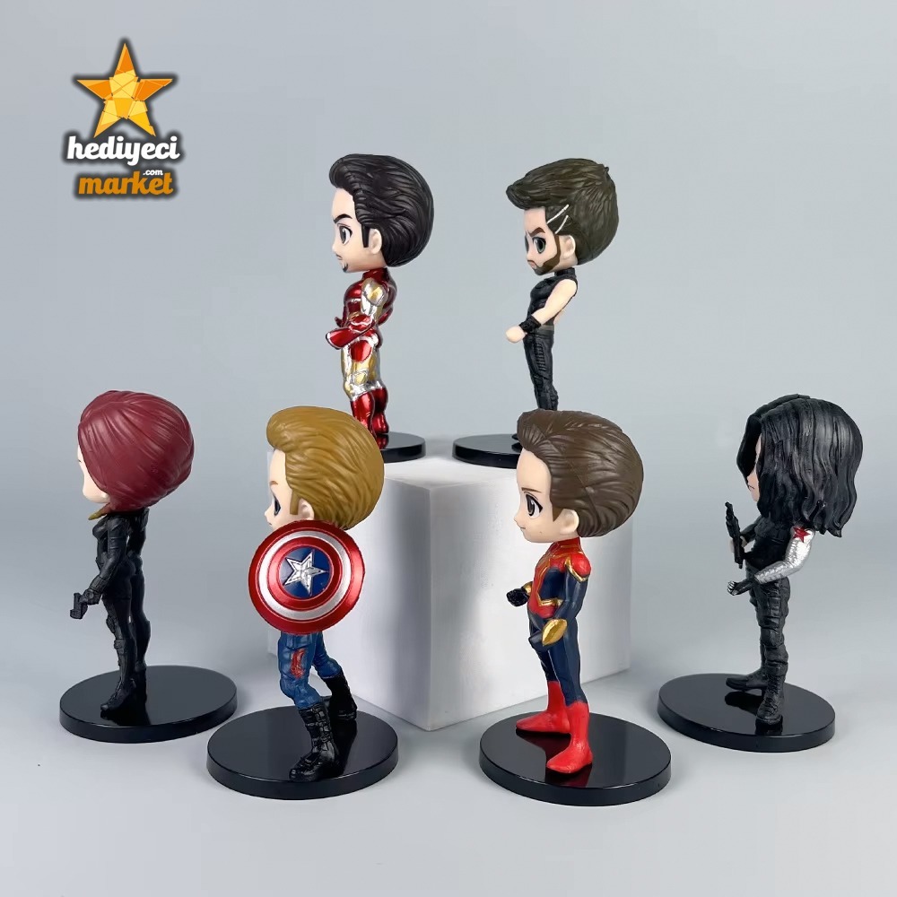 Marvel Avangers (Yenilmezler ) 10cm Anime Figürleri || HM-05-00172-01