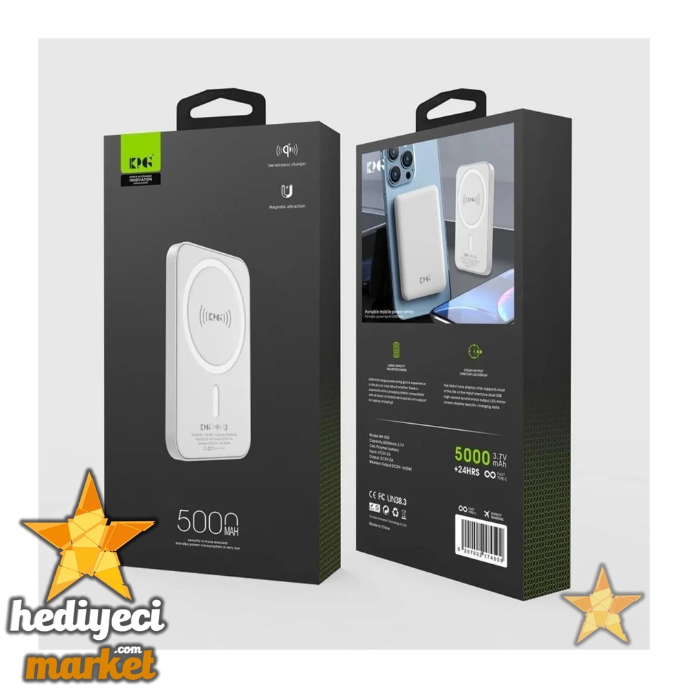 King Power 5.000 Wp-050 mAh MageSafe PowerBank - HM-06-00001-01