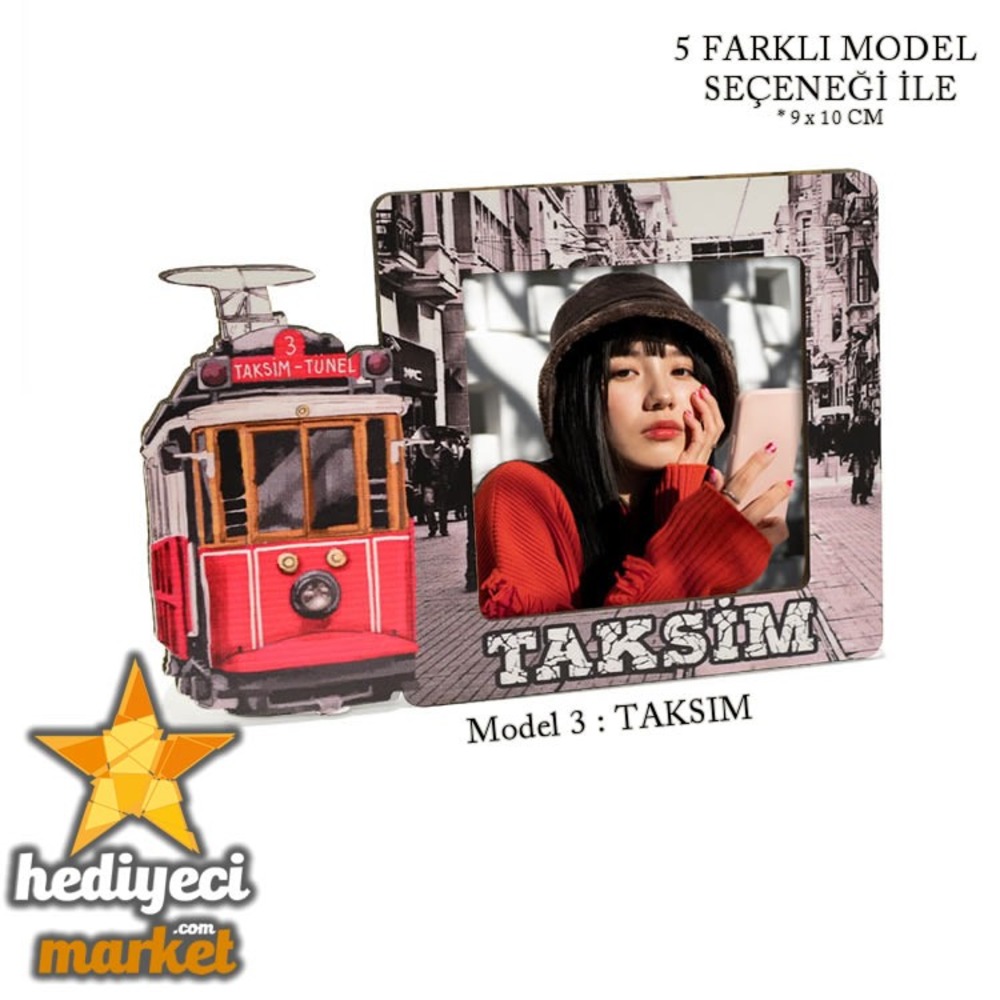 Ahşap Pola Fotoğraf Çerçevesi - 5 Farklı Model Seçeneğiyle || HM-04-00051