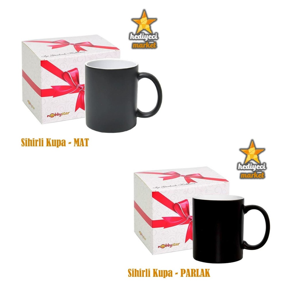 Kişiye Özel Sevgililer Günü Temalı Sihirli Kupa Bardak - HMK-00053 - HM-01-00155-01