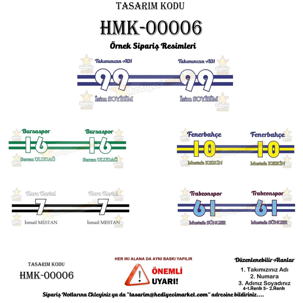 Taraftarlara Özel Tasarlanabilir Sihirli Kupa Bardak - HMK-00006 - HM-01-00049-01