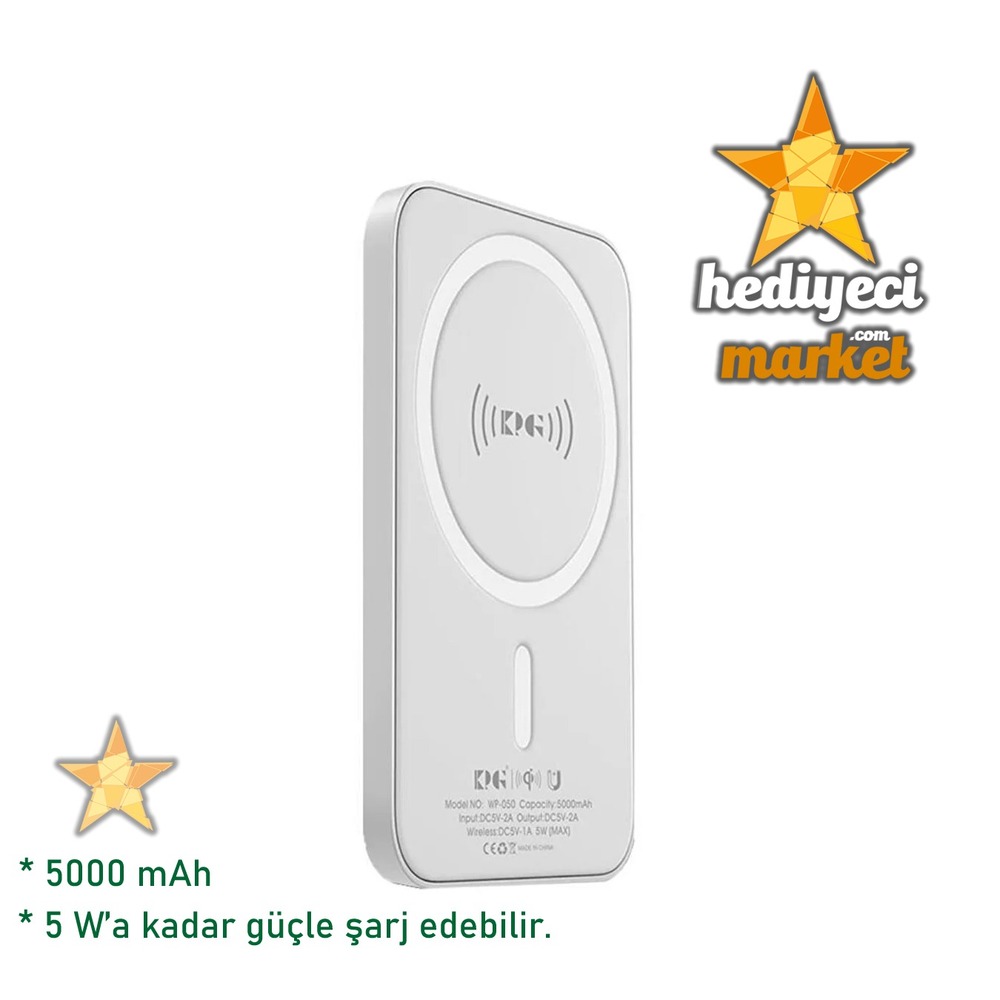 King Power 5.000 Wp-050 mAh MageSafe PowerBank - HM-06-00001-01