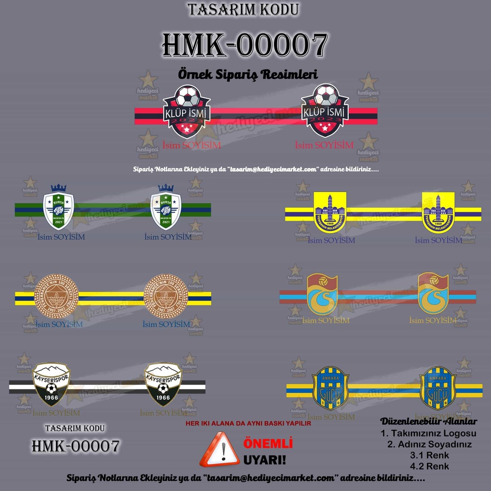 Taraftarlara Özel Tasarlanabilir Beyaz Kupa Bardak - HMK-00007 - HM-01-00050-01