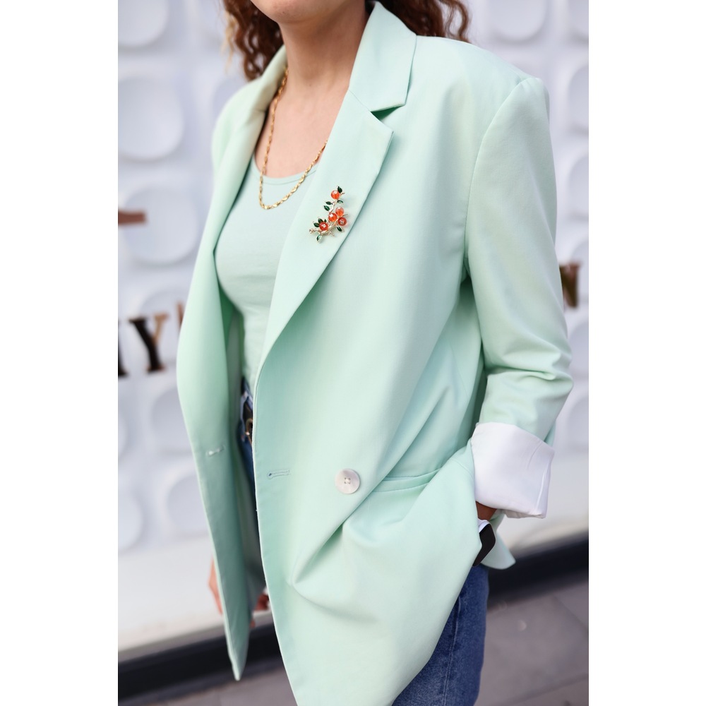 Hello Oranges Broche
