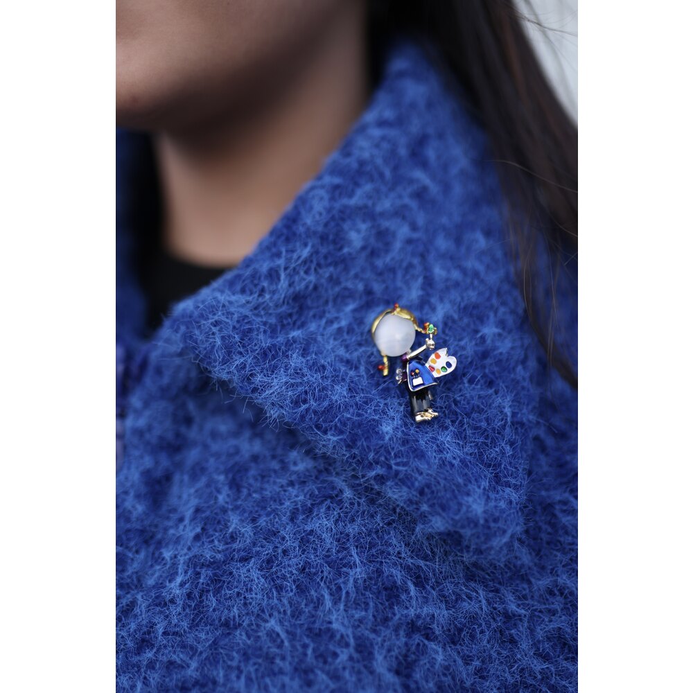 Hello Artist Broche