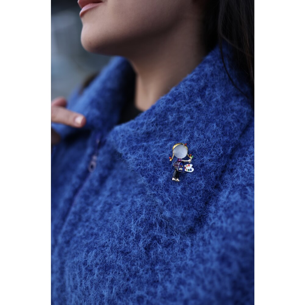 Hello Artist Broche