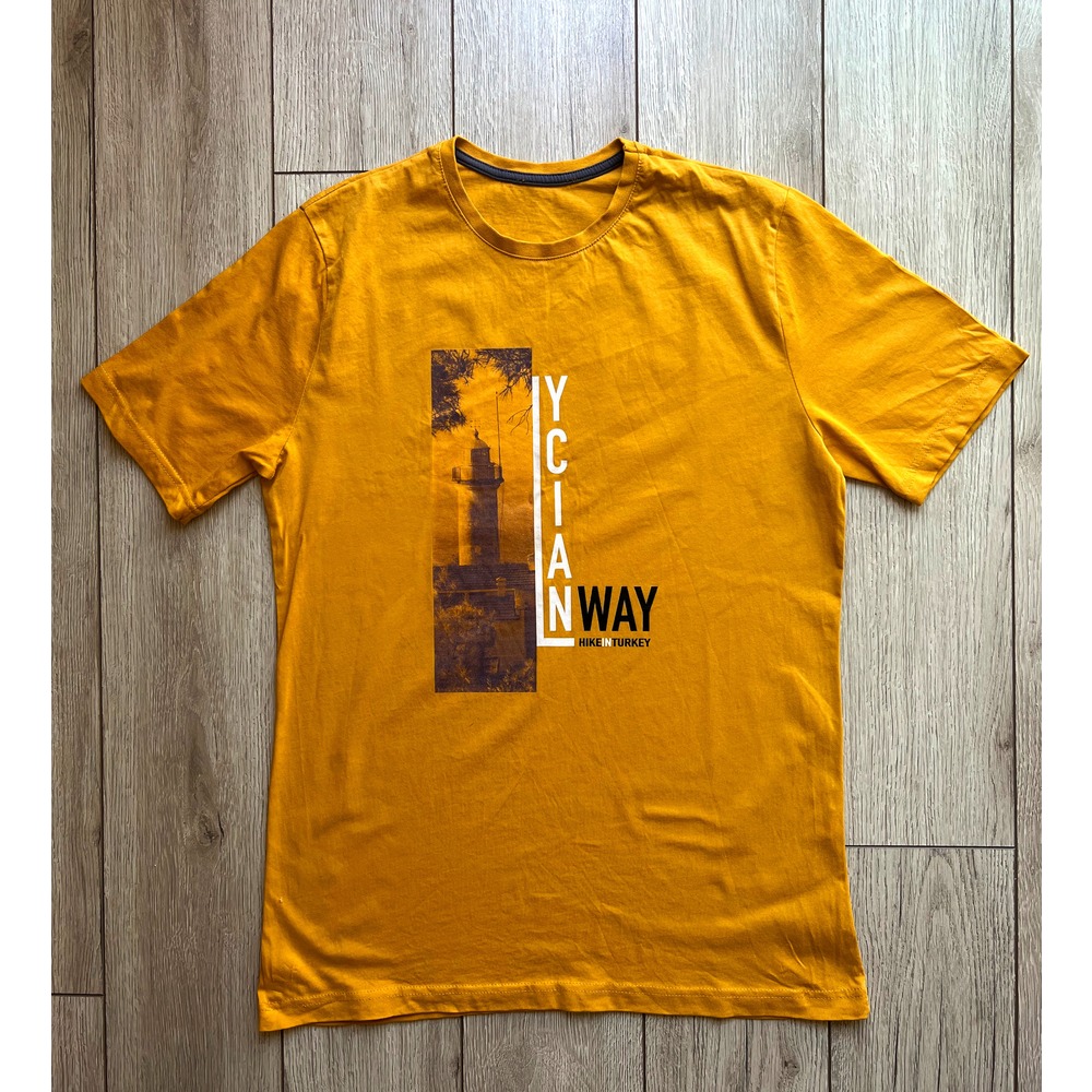 Lycian Way / "Gelidonya" - Unisex Kısa Kol T-Shirt - HARDAL