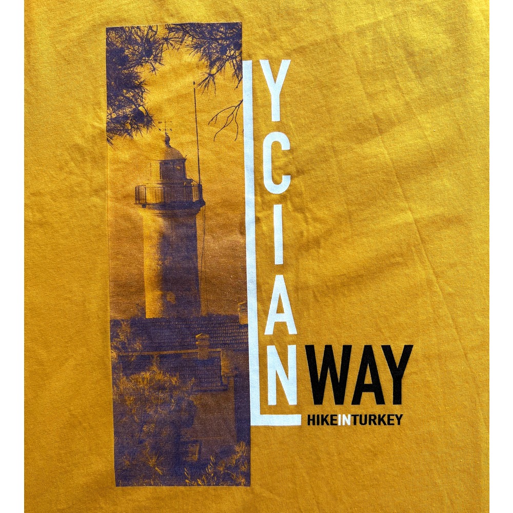 Lycian Way / "Gelidonya" - Unisex Kısa Kol T-Shirt - HARDAL