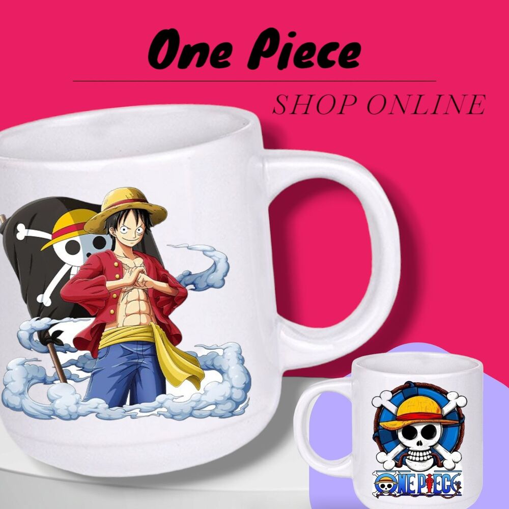 One Piece Luffy Kupa Bardak 