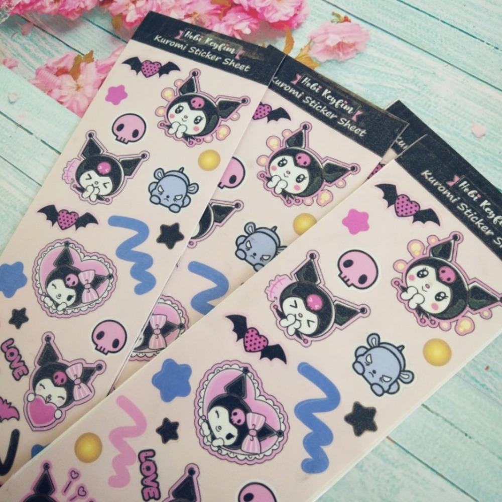 Kuromi Sticker Sheet