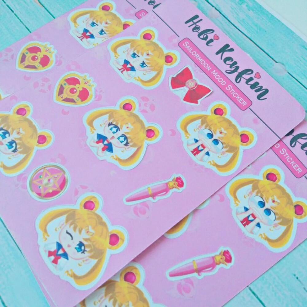 Sailormoon Mood Sticker Sheet 
