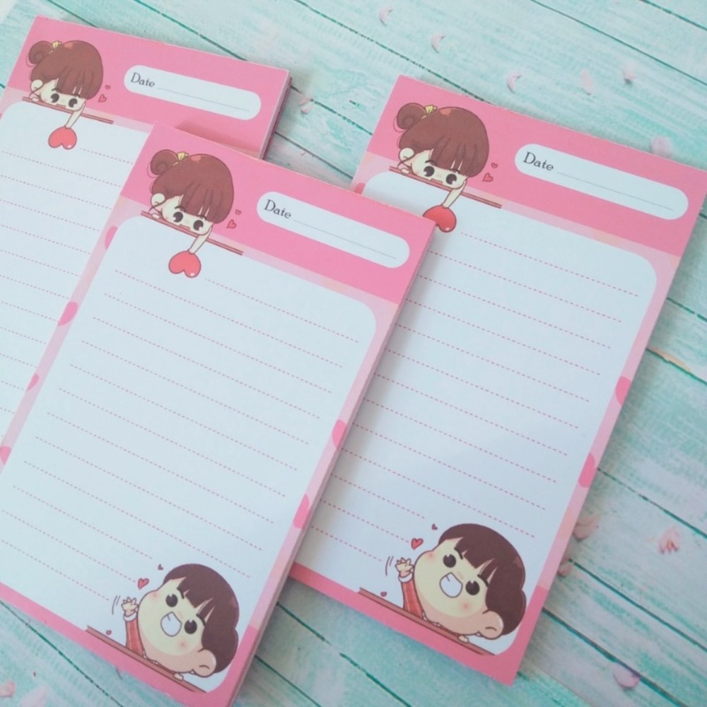 Valentine Day Love Temalı Memopad
