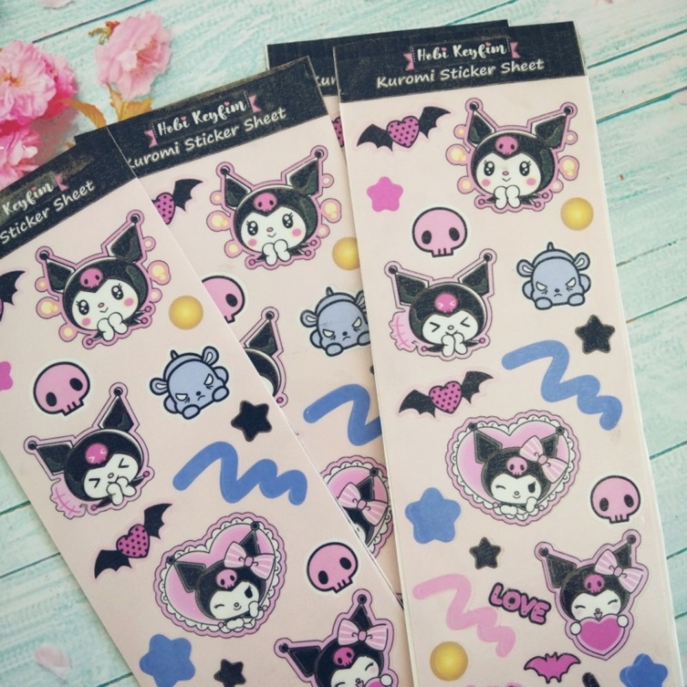 Kuromi Sticker Sheet