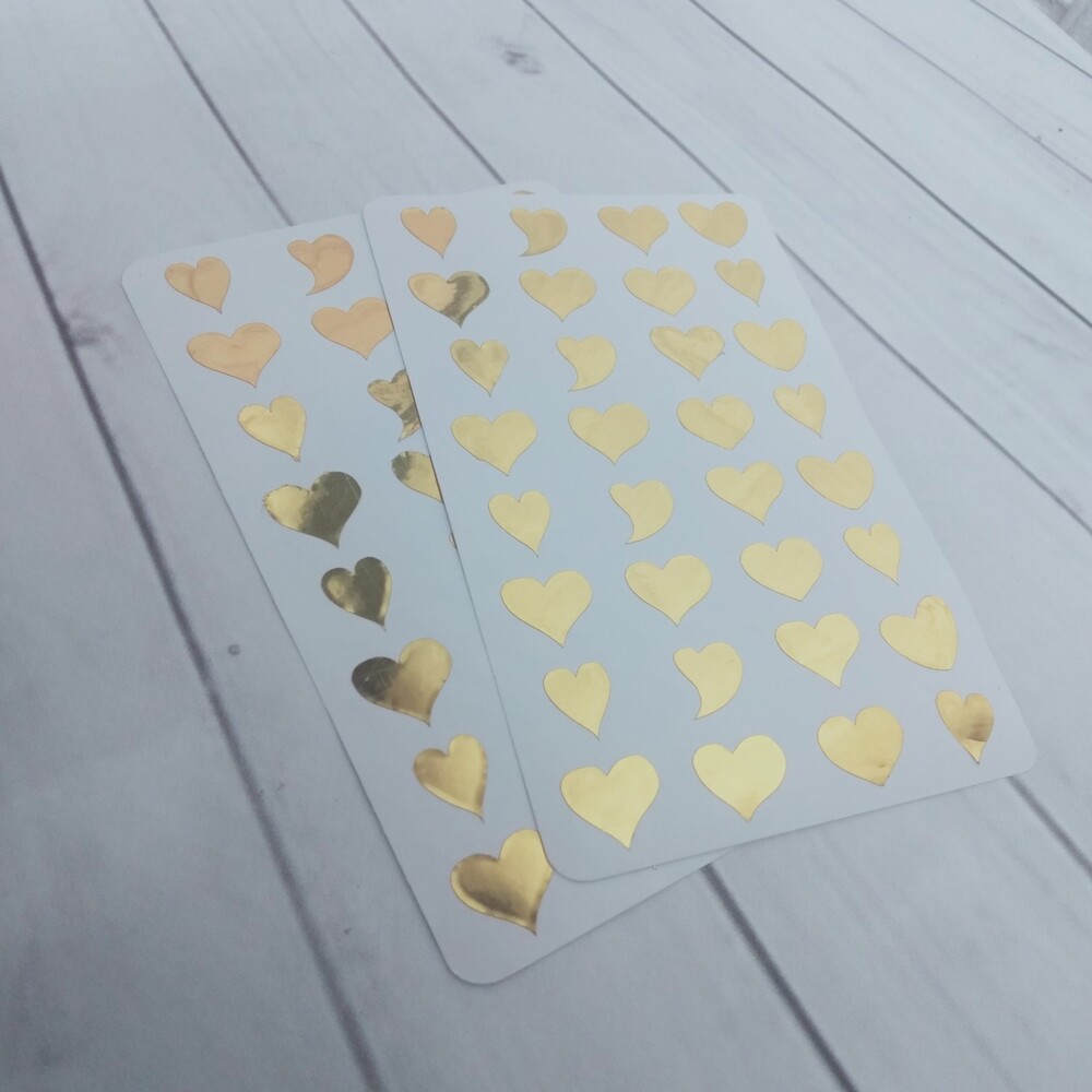Gold Kalp Sticker Sheet 