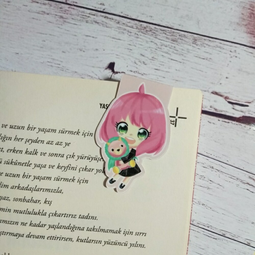 Spy x family anya kitap ayraç 