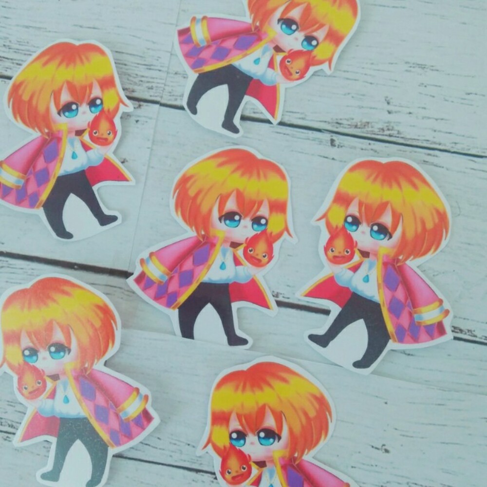 howl's yürüyen şatosu howl sticker 