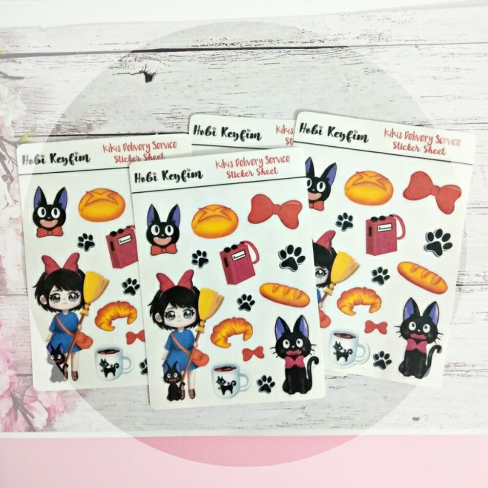 Kiki's Delivery Service Sticker Sheet 