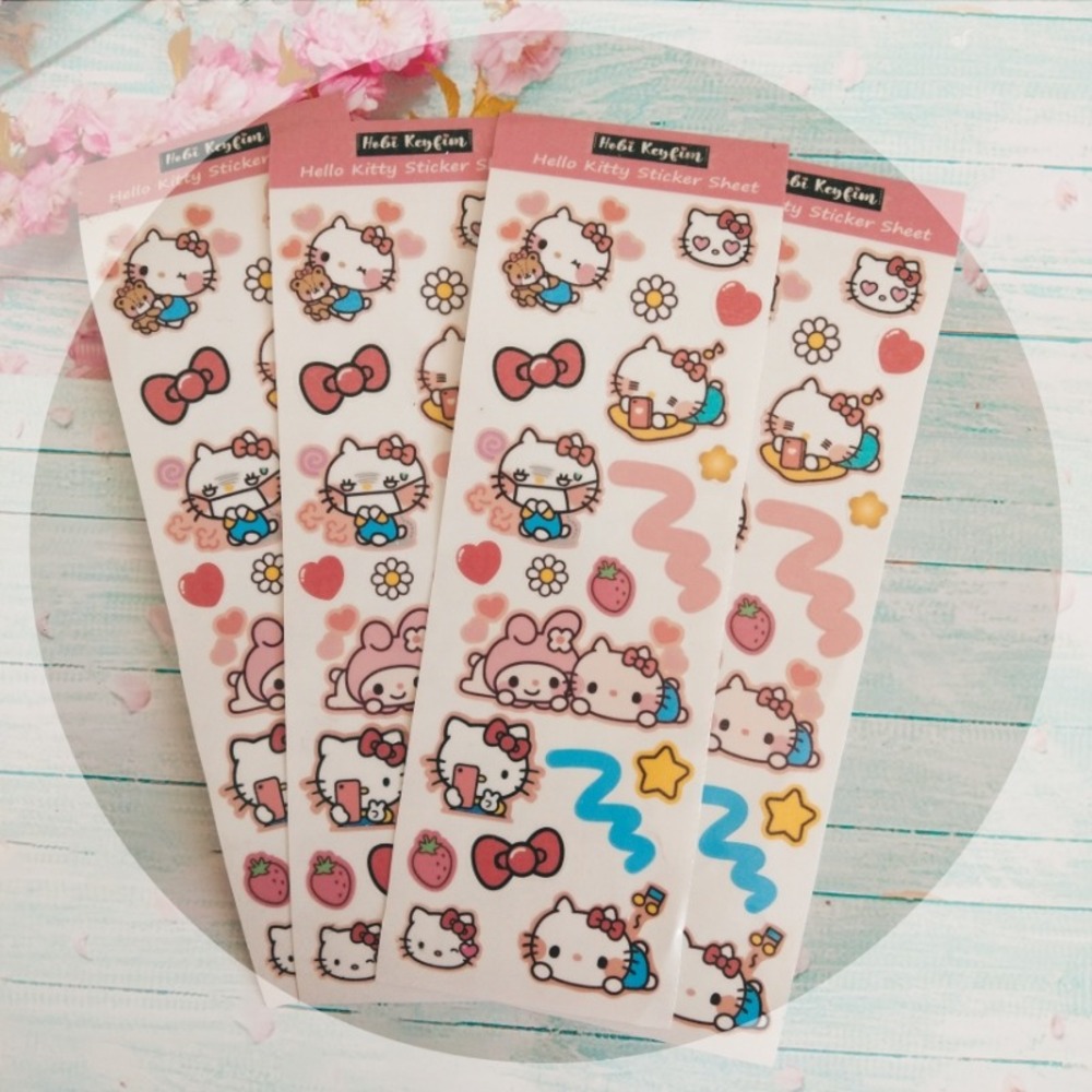 Hello Kitty Sticker Sheet