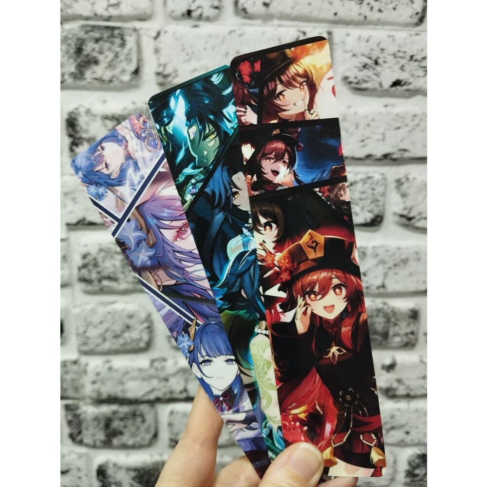 Genshin Impact 3lü Kitap Ayracı 
