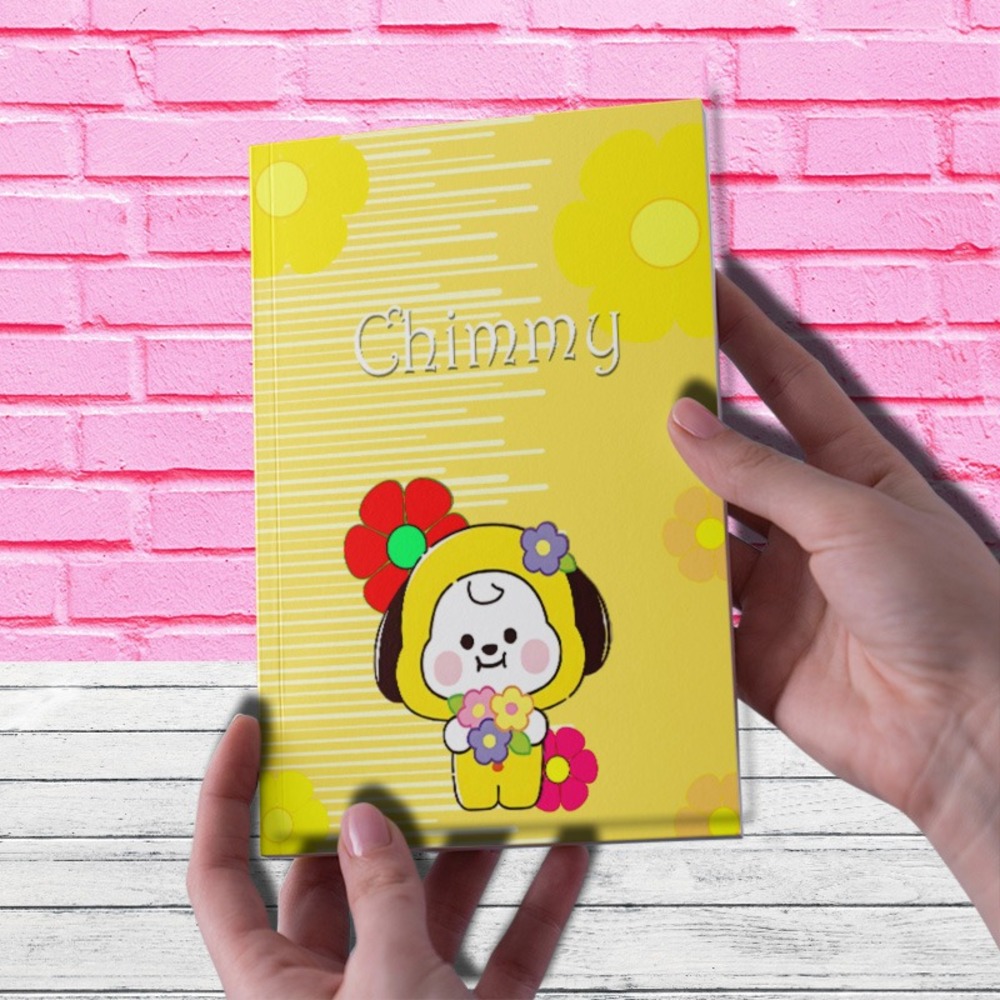BT21 3lü  A6 Defter (chimmy,cooky,koya)