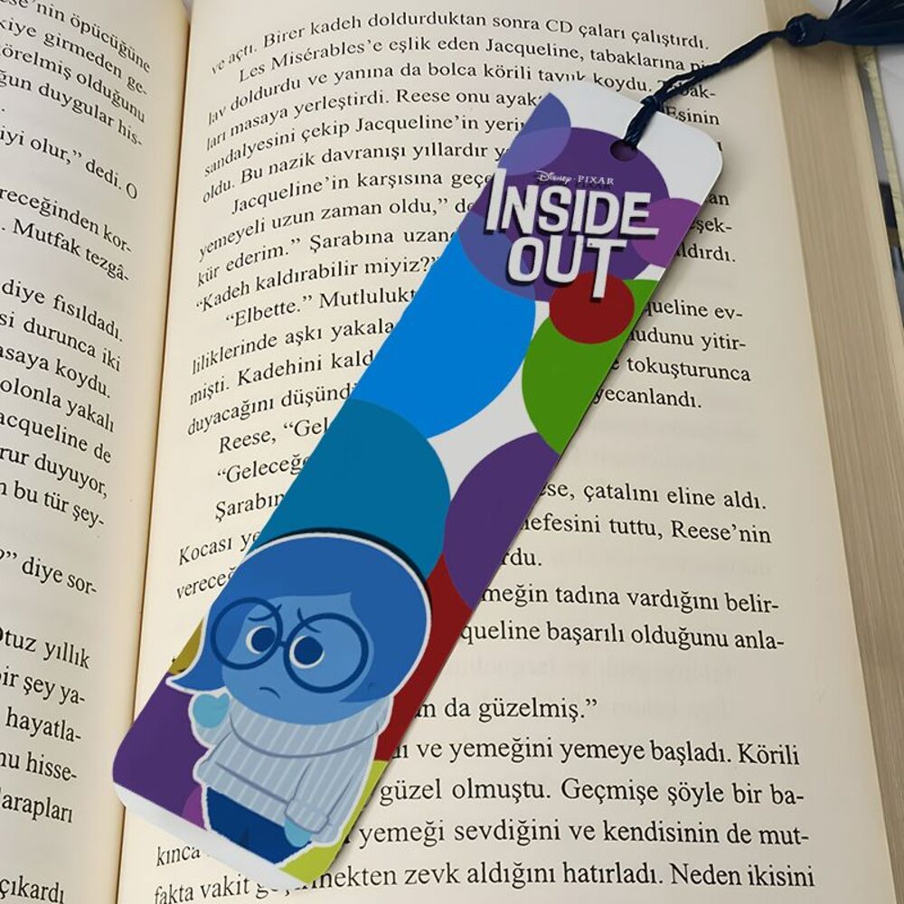 inside out Metal Kitap Ayracı 