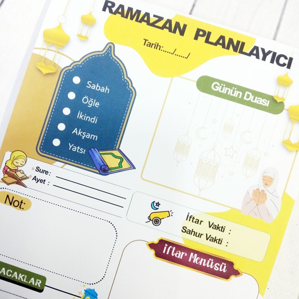 Günlük Ramazan Planlayıcı