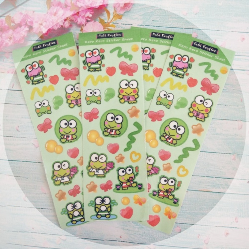  Keroppi Sticker Sheet