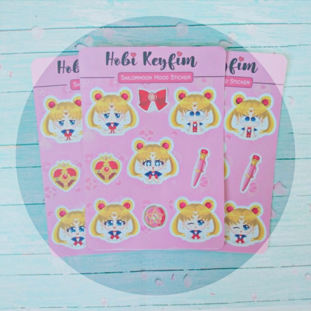 Sailormoon Mood Sticker Sheet 